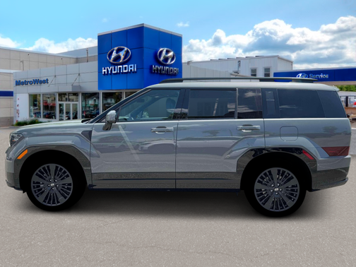 Hampton Gray 2026 Hyundai SANTA FE HEV Calligraphy