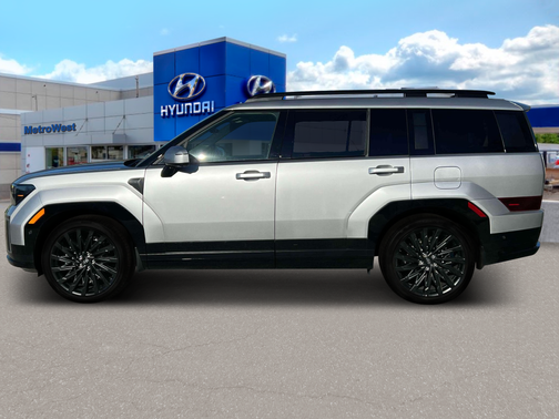 Shimmering Silver 2025 Hyundai SANTA FE Calligraphy