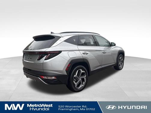 Shimmering Silver 2024 Hyundai TUCSON Plug-In Hybrid Limited