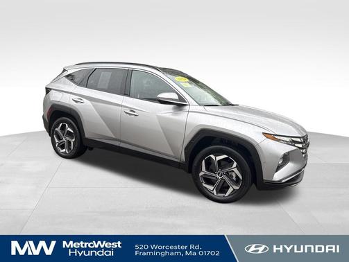 Shimmering Silver 2024 Hyundai TUCSON Plug-In Hybrid Limited