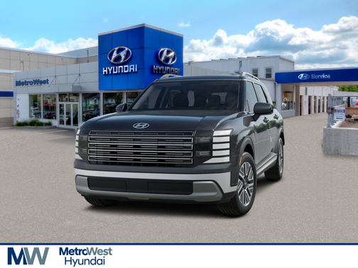 Ecotronic Gray Pearl 2026 Hyundai Palisade Hybrid SEL 7P