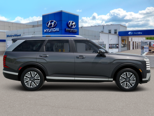 Ecotronic Gray Pearl 2026 Hyundai Palisade Hybrid SEL 7P