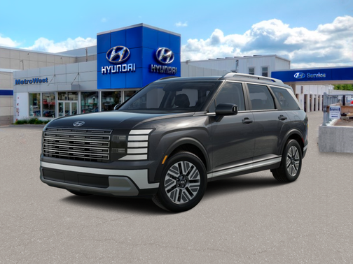 Ecotronic Gray Pearl 2026 Hyundai Palisade Hybrid SEL 7P