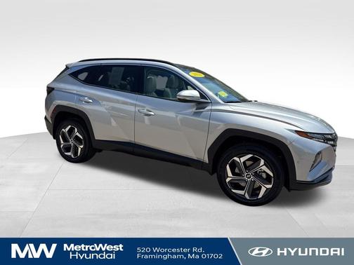 Shimmering Silver 2023 Hyundai TUCSON Limited