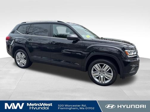 Deep Black 2019 Volkswagen Atlas 3.6L SE w/Technology