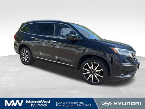 Crystal Black Pearl 2020 Honda Pilot AWD Elite