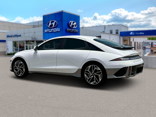 Serenity White 2025 Hyundai IONIQ 6 SEL