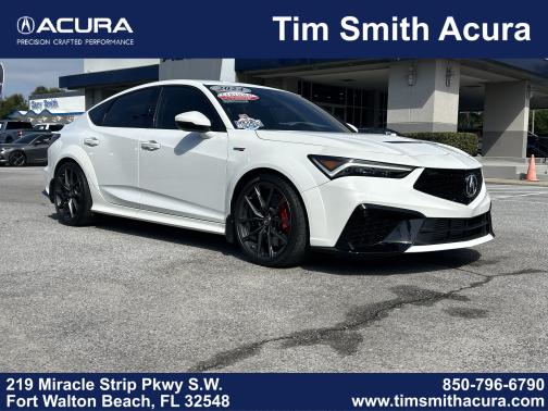 Platinum White Pearl 2024 Acura Integra