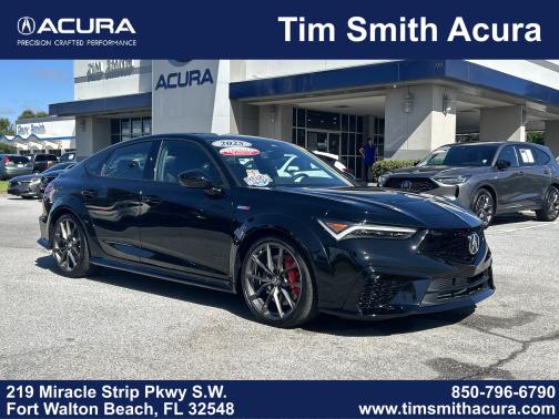 Majestic Black Pearl 2025 Acura Integra Hatchback