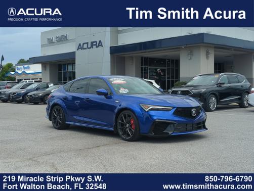 Apex Blue Pearl 2025 Acura Integra