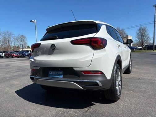 White Frost Tricoat 2023 Buick Encore GX Essence