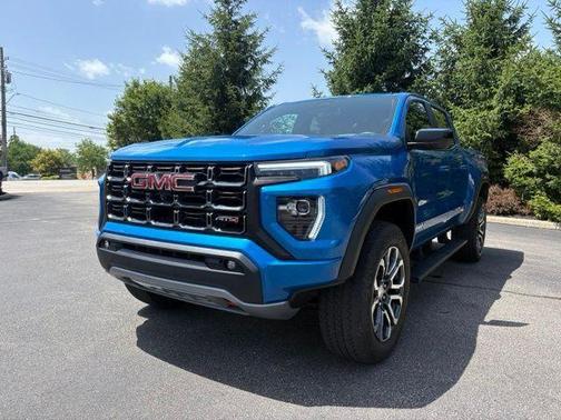 Dynamic Blue Metallic 2023 GMC Canyon AT4