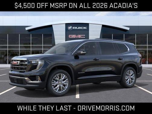 Ebony Twilight Metallic 2026 GMC Acadia Elevation FWD