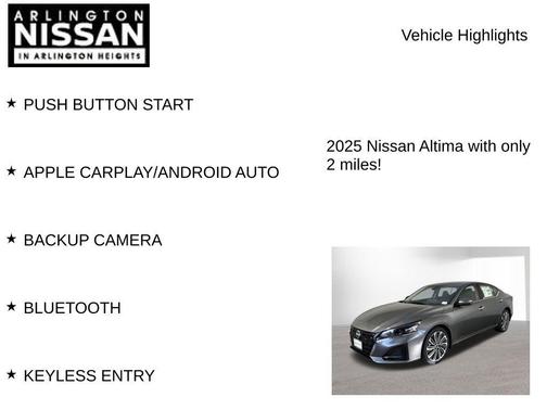 2025 Nissan Altima SL