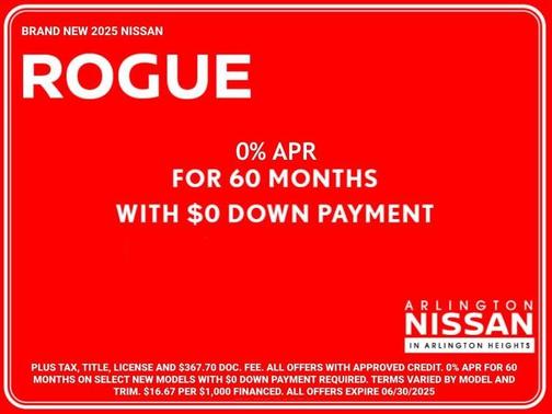 2025 Nissan Rogue S