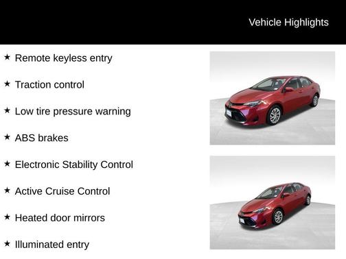 2018 Toyota Corolla LE