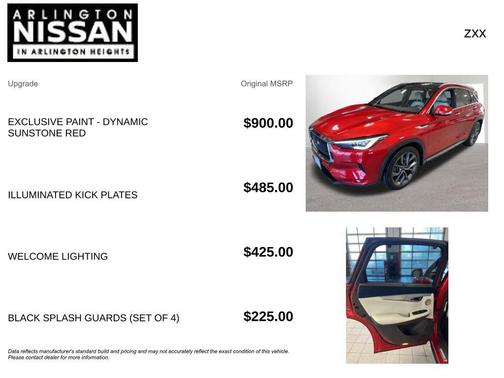 2022 INFINITI QX50 AUTOGRAPH