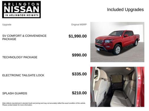 2022 Nissan Frontier SV