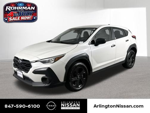 Crystal White Pearl 2024 Subaru Crosstrek Base