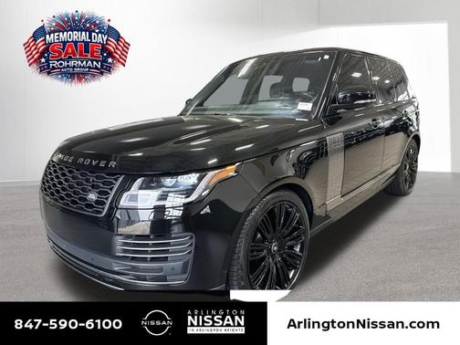 Santorini Black 2019 Land Rover Range Rover 5.0L V8 Supercharged Autobiography