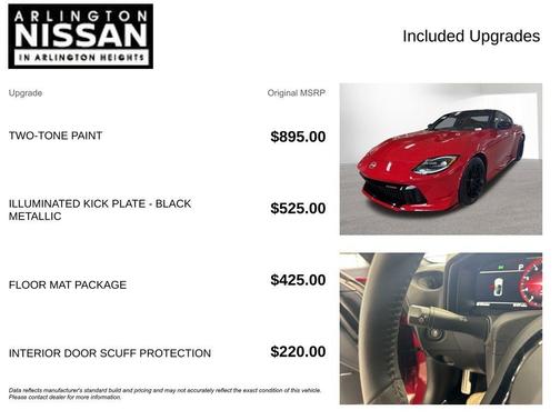 2t Red Blk Roof 2026 Nissan Z NISMO