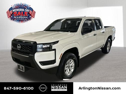 Glacier White 2026 Nissan Frontier S