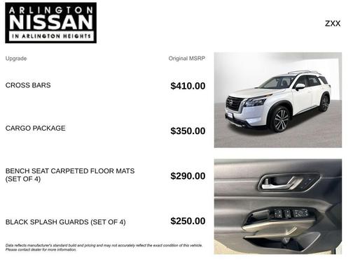 2024 Nissan Pathfinder Platinum