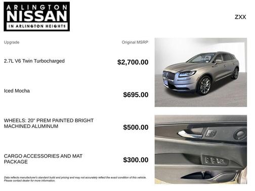 2021 Lincoln Nautilus Reserve