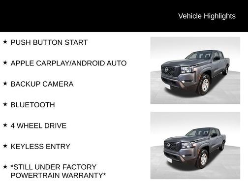2022 Nissan Frontier S