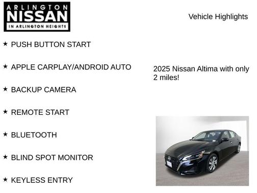 2025 Nissan Altima S