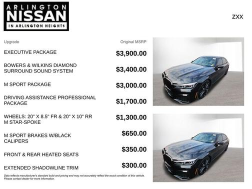 2022 BMW 750 i xDrive