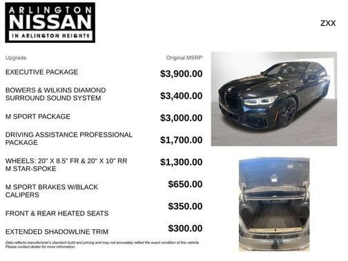 2022 BMW 750 i xDrive