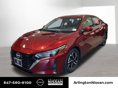 Scarlet Ember 2025 Nissan Sentra SV