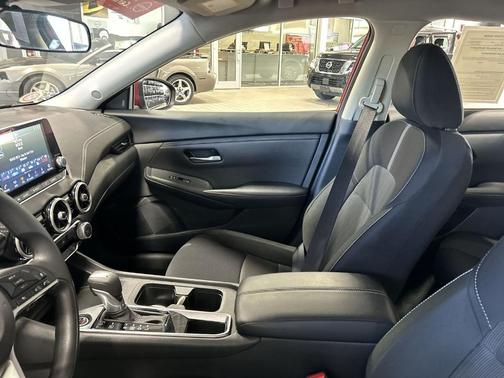 Scarlet Ember 2025 Nissan Sentra SV