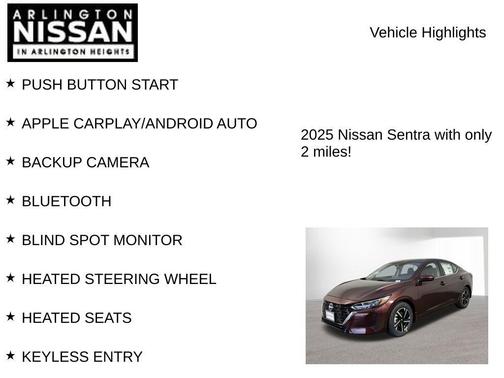 2025 Nissan Sentra SV