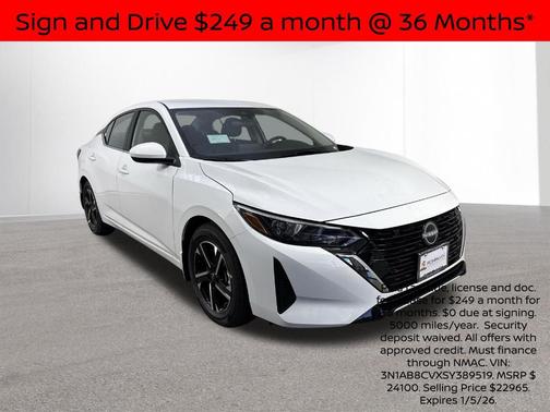2025 Nissan Sentra SV