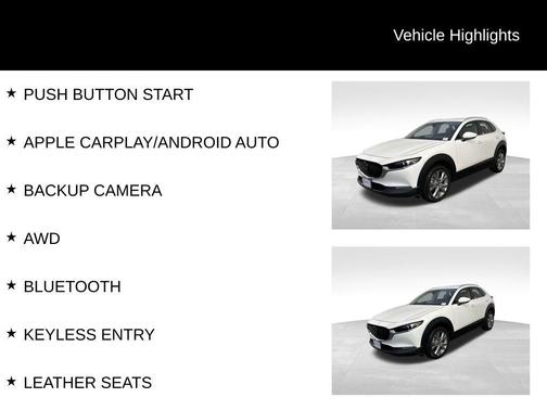 2022 Mazda CX-30 2.5 S Select Package