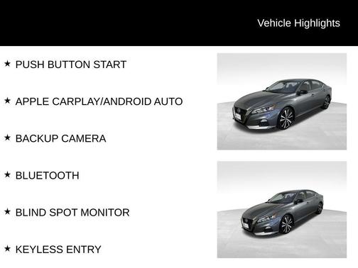 2022 Nissan Altima 2.5 SR