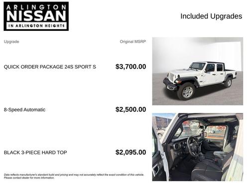 2023 Jeep Gladiator Sport