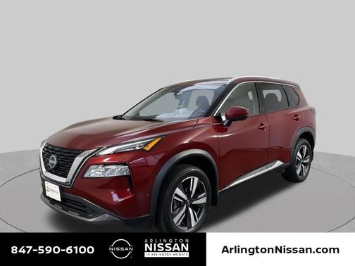 Scarlet Ember 2023 Nissan Rogue SL