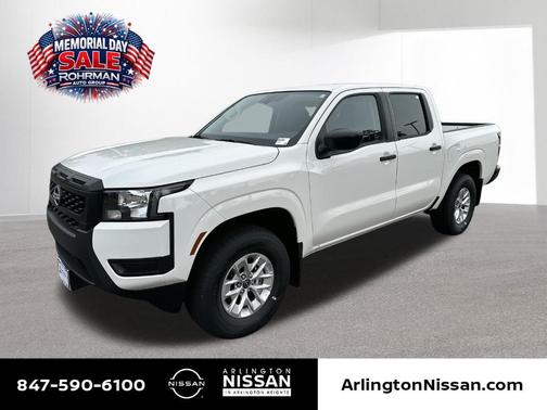 Glacier White 2025 Nissan Frontier S