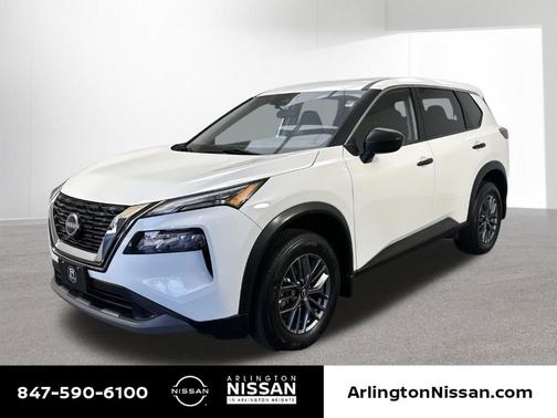 Glacier White 2023 Nissan Rogue S