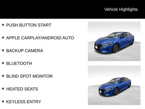 2025 Nissan Sentra SR