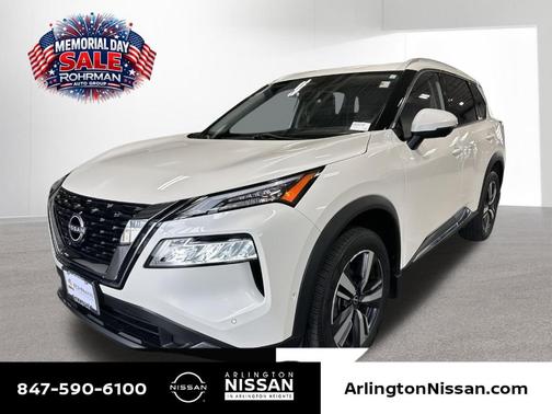 White 2023 Nissan Rogue SL