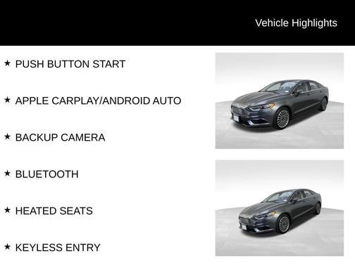 2018 Ford Fusion SE