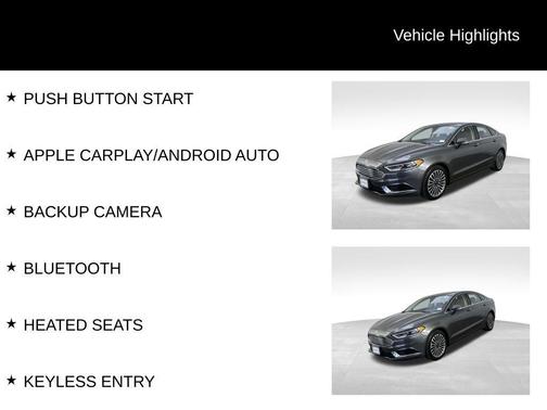 2018 Ford Fusion SE