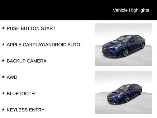 2022 Subaru WRX Base