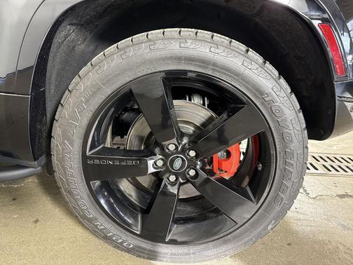 Santorini Black 2022 Land Rover Defender 90 X