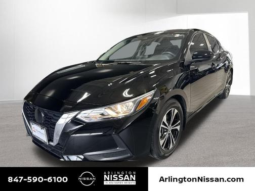 Black 2021 Nissan Sentra SV