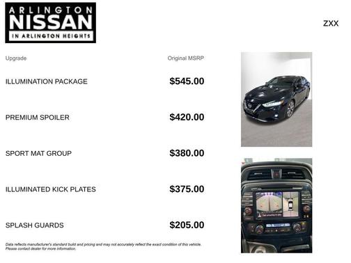 2019 Nissan Maxima 3.5 Platinum